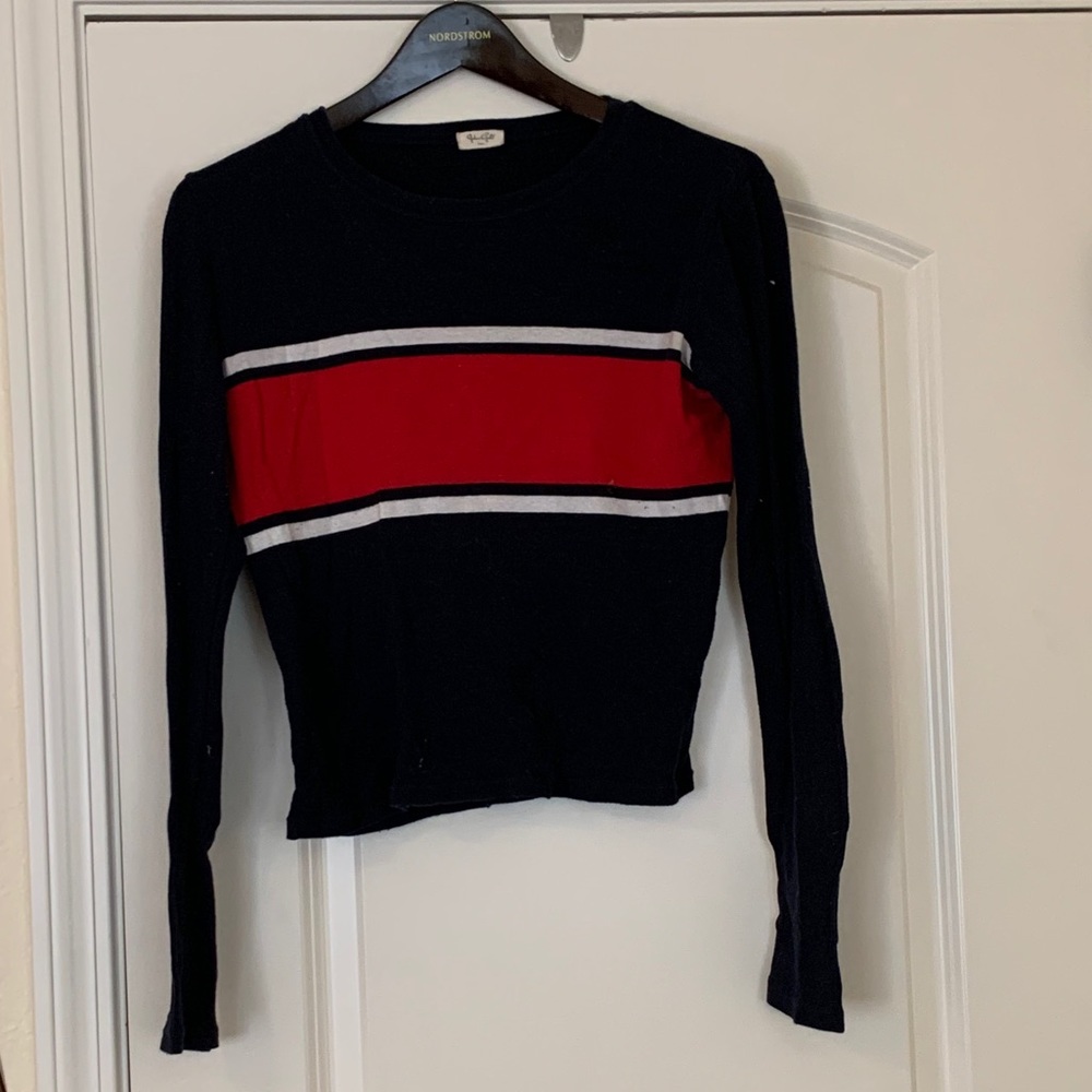 Brandy Melville cropped long sleeve